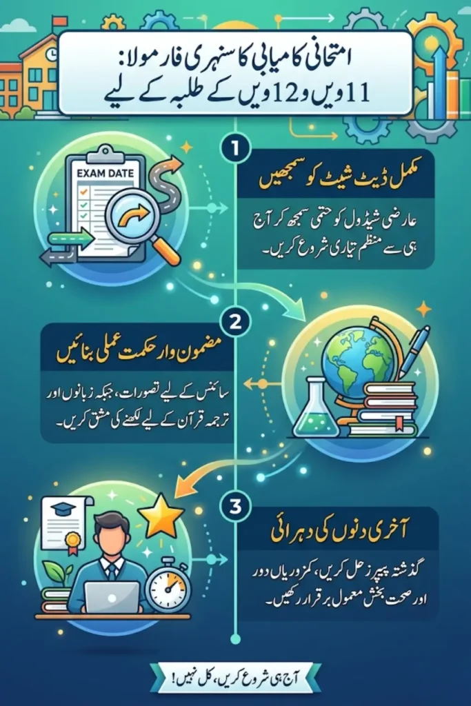 11th & 12th Class Date Sheet 2026 All Punjab Boards Full Details Step by Step