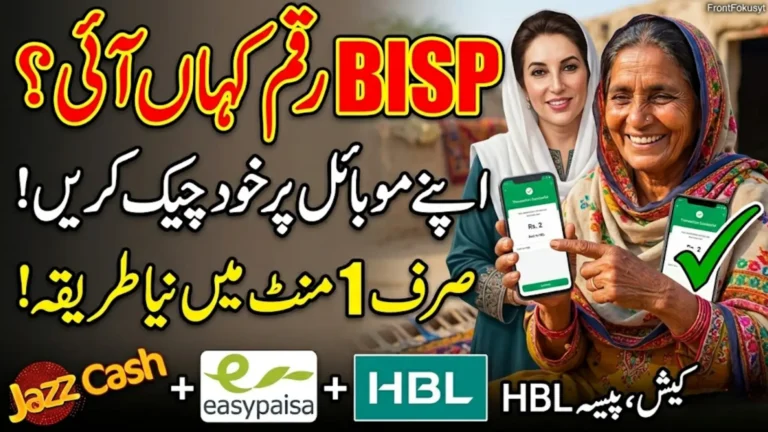 BISP Wallet Verification Guide Check JazzCash Easypaisa HBL & More