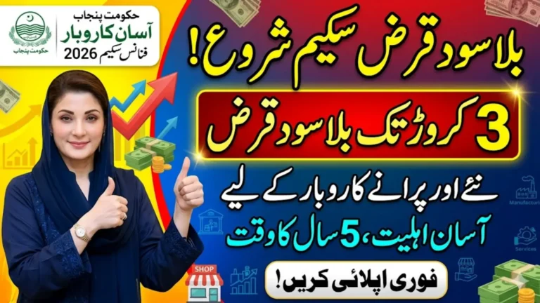 CM Punjab Asaan Karobar Finance Scheme 2026 Full Guide Step By Step